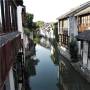 苏州夜周庄、木渎老街、金鸡湖、寒山寺 2日游【纯玩无购物；另可自费乘坐木渎摇橹船】